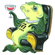 Department store of a small creature sticker #1360824