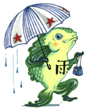 Department store of a small creature sticker #1360825