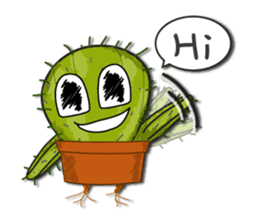 Cactus boy Abel 2 sticker #1361202