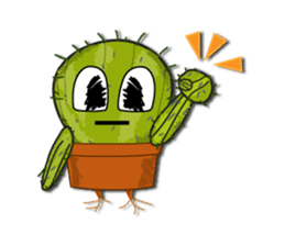 Cactus boy Abel 2 sticker #1361207
