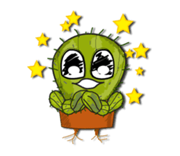 Cactus boy Abel 2 sticker #1361209