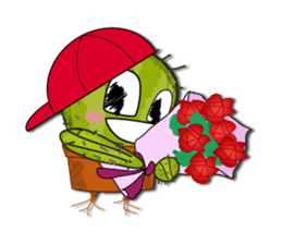 Cactus boy Abel 2 sticker #1361211