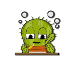 Cactus boy Abel 2 sticker #1361217