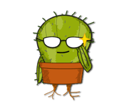 Cactus boy Abel 2 sticker #1361233