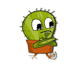 Cactus boy Abel 2 sticker #1361234