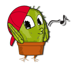 Cactus boy Abel 2 sticker #1361237