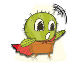 Cactus boy Abel 2 sticker #1361239