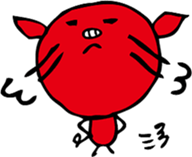 Lovely PIG mu-mu- sticker #1361432