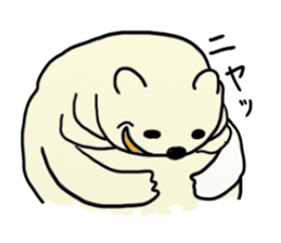 Polar Bear Laughing sticker #1362125