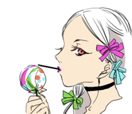 TBT girl sticker #1362165