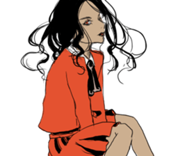 TBT girl sticker #1362169