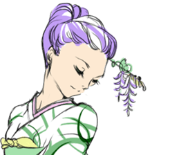 TBT girl sticker #1362172