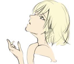 TBT girl sticker #1362173