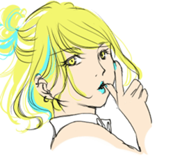 TBT girl sticker #1362174