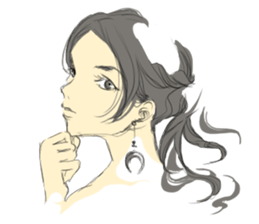 TBT girl sticker #1362180