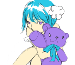 TBT girl sticker #1362183