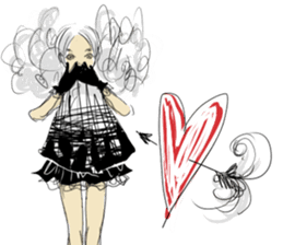 TBT girl sticker #1362188