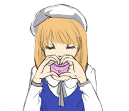 TBT girl sticker #1362190