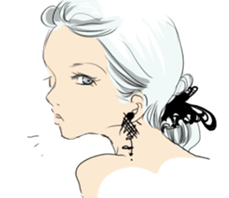 TBT girl sticker #1362194