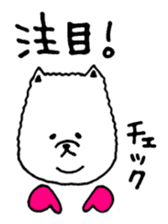 Pomeranian with Colorful Tights Part.2 sticker #1363054