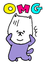Pomeranian with Colorful Tights Part.2 sticker #1363057