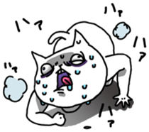 HAHUO of the white cat sticker #1363162