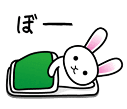 Rabbit Imitative sound sticker #1363249