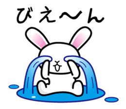 Rabbit Imitative sound sticker #1363252