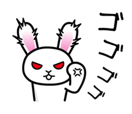 Rabbit Imitative sound sticker #1363259