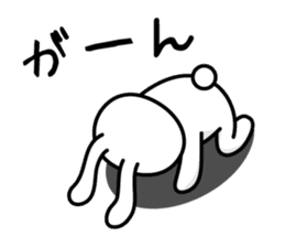 Rabbit Imitative sound sticker #1363266