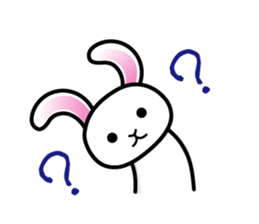 Rabbit Imitative sound sticker #1363276