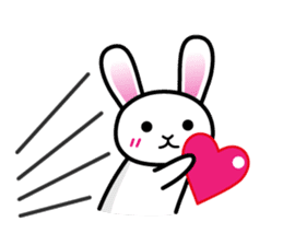 Rabbit Imitative sound sticker #1363278