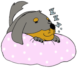 Duchshund&Poodle sticker #1363643