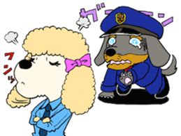 Duchshund&Poodle sticker #1363681