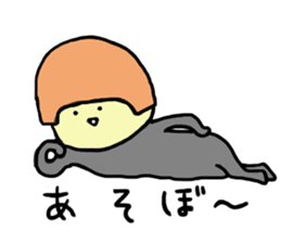 Bobbed hair and friends sticker #1364048