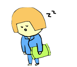 Bobbed hair and friends sticker #1364056