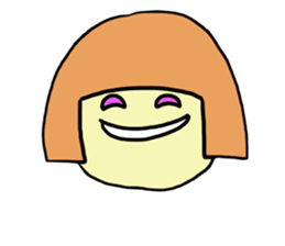 Bobbed hair and friends sticker #1364076