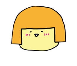 Bobbed hair and friends sticker #1364078