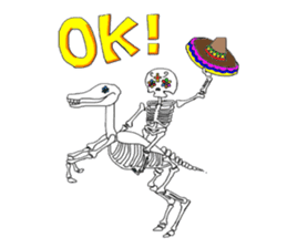 Mexican Skull sticker #1364084