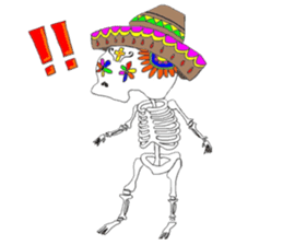 Mexican Skull sticker #1364092