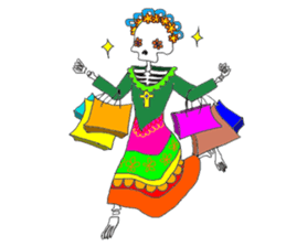 Mexican Skull sticker #1364094