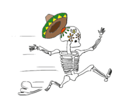 Mexican Skull sticker #1364112
