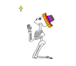 Mexican Skull sticker #1364114