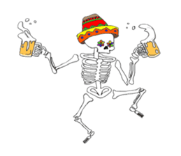 Mexican Skull sticker #1364117