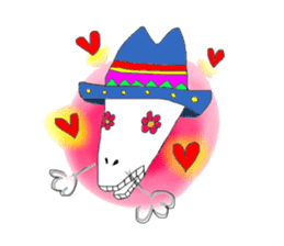 Mexican Skull sticker #1364121