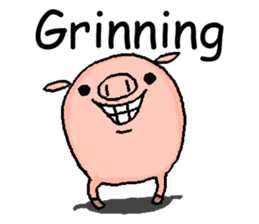 That pig with that dog. sticker #1364322