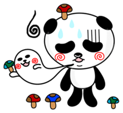 Sido of the panda sticker #1364490