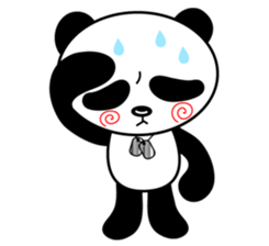 Sido of the panda sticker #1364495