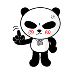 Sido of the panda sticker #1364507