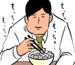 Salaryman Yamasaki Shigeru sticker #1365354